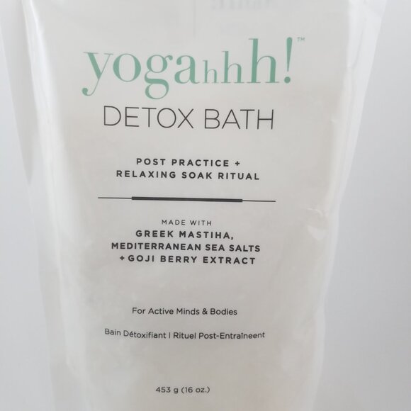 Yogahhh! Detox Bath Cuccio Somatology Post Workout Relaxing Body Soak Vegan 16oz - Picture 3 of 10